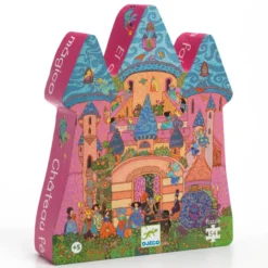 Puzzle Silhouette - Château Féerique - 54 Pièces