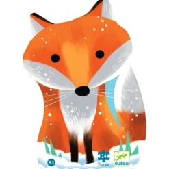 Puzzle Silhouette - Ginger Petit Renard - 24 Pièces