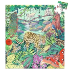 Puzzle Silhouette - Jungle Indienne - 54 Pièces