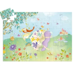 Puzzle Silhouette - La Princesse du Printemps – 36 Pièces