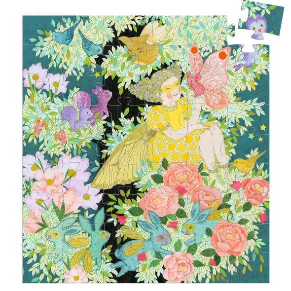 Puzzle Silhouette - L'arbre de Flora - 54 Pièces