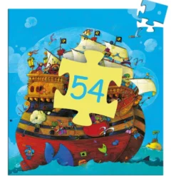 Puzzle Silhouette - Le Bateau de Barberousse - 54 Pièces