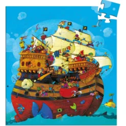 Puzzle Silhouette - Le Bateau de Barberousse - 54 Pièces