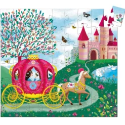 Puzzle Silhouette - Le Carrosse d' Elise - 54 Pièces