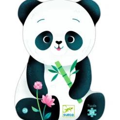 Puzzle Silhouette - Leo le Panda - 24 Pièces