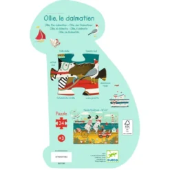 Puzzle Silhouette - Ollie, le Dalmatien - 24 Pièces