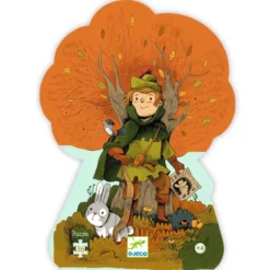 Puzzle Silhouette - Robin des Bois - 36 Pièces