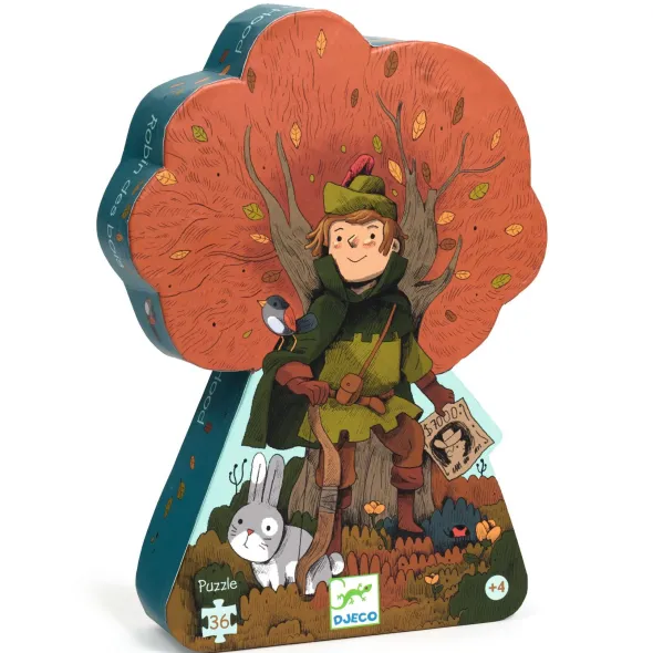 Puzzle Silhouette - Robin des Bois - 36 Pièces