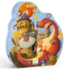 Puzzle Silhouette - Vaillant et les Dragons - 54 Pièces