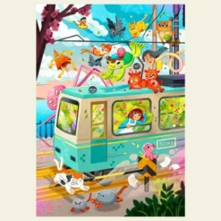 Puzzle - Train To Kamakura - 500 pièces