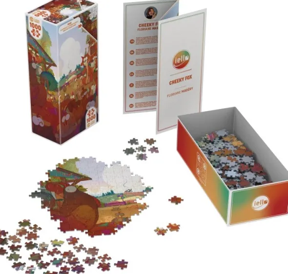 Puzzle Twist - Cheeky Fox - 1000 Pièces