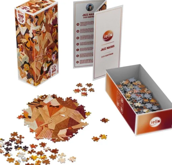 Puzzle Universe - Jazz Masks- 500 Pièces
