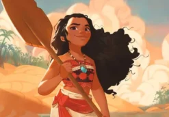 Puzzle - Vaiana de Motunui - 300 pièces