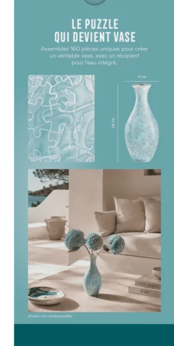 Puzzle - Vase Puzzle Lotus