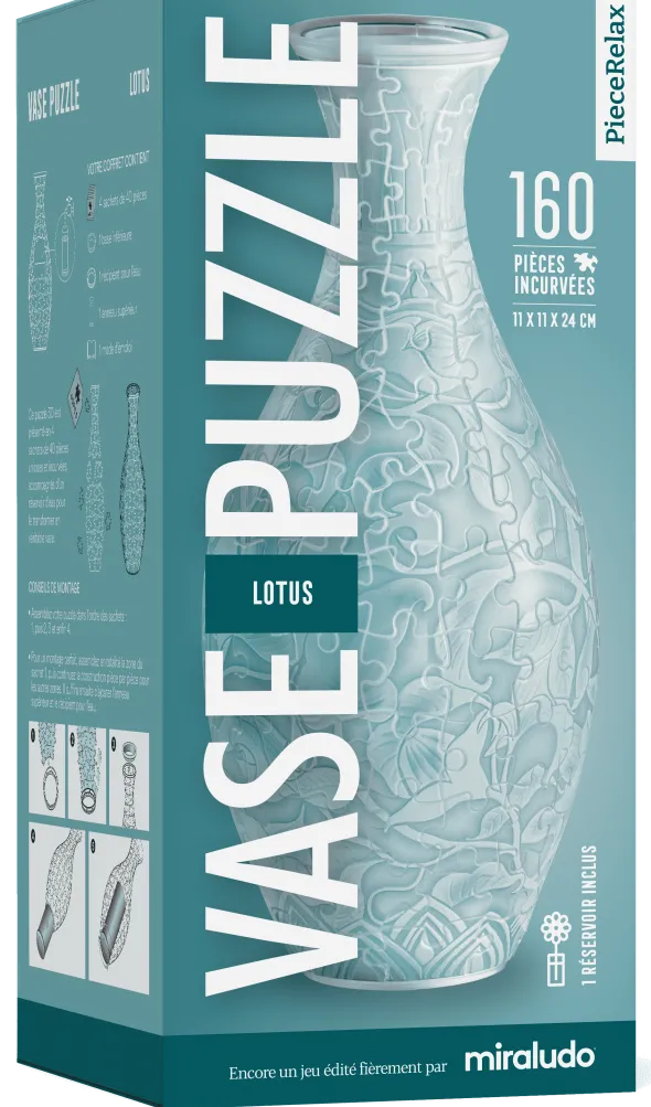 Puzzle - Vase Puzzle Lotus