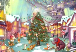 Puzzle - Veille de Noel - 100 Pièces