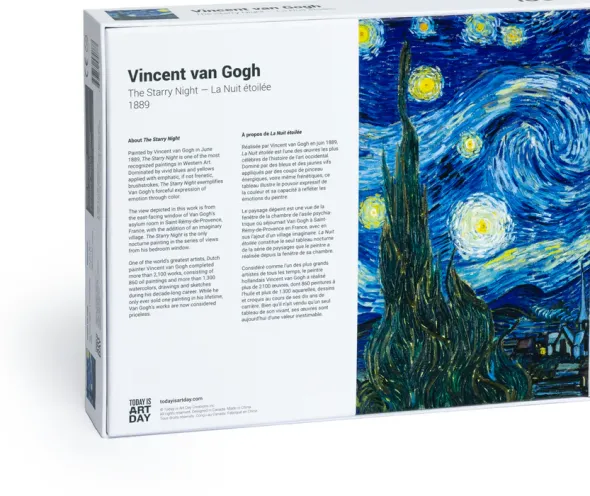 Puzzle - Vincent van Gogh - La Nuit étoilée - 1000 pièces