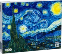 Puzzle - Vincent van Gogh - La Nuit étoilée - 1000 pièces