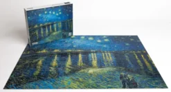 Puzzle - Vincent Van Gogh - La Nuit Etoilée sur le Rhône - 1000 pièces
