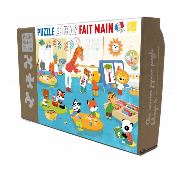 Puzzle - Vive la Maternelle - 12 Pièces
