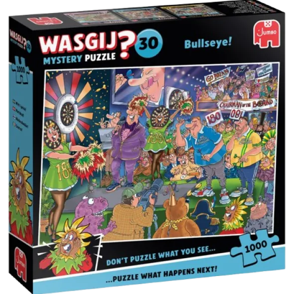 Puzzle Wasgij Mystery 30 - En plein dans le mille ! - 1000 Pièces