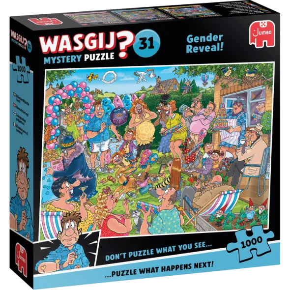 Puzzle Wasgij Mystery 31 - Révélation ! - 1000 Pièces