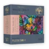Puzzle Wood Craft - Colorful Puppy - 500 Pièces