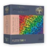 Puzzle Wood Craft - Rainbow Butterflies - 500 Pièces