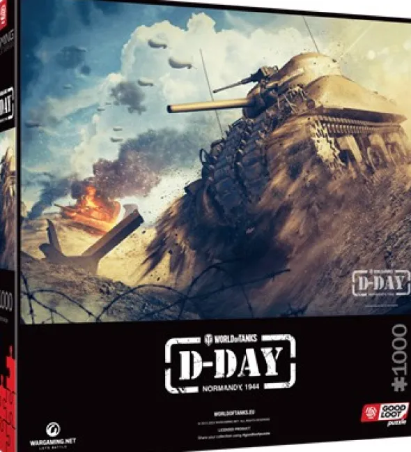 Puzzle - World of Tanks D-Day - 1000 pcs