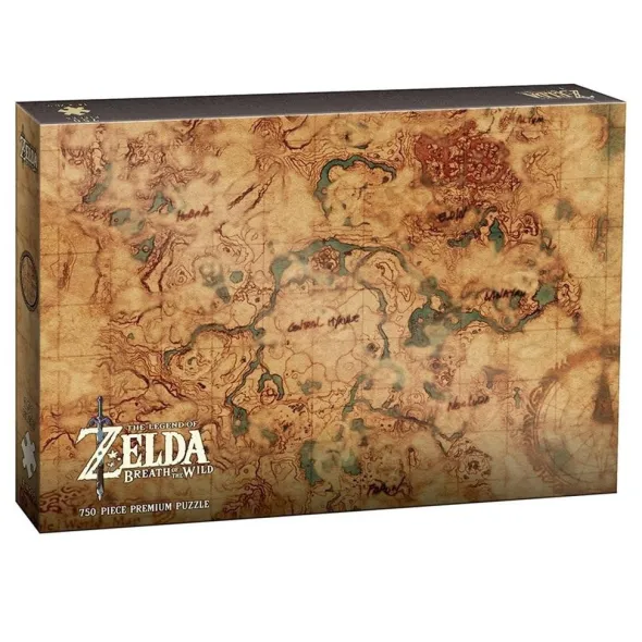 Puzzle - Zelda: Hyrule Map - 1000 pcs