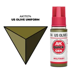 Quick Gen Color Ak Interactive - US Olive Uniforme