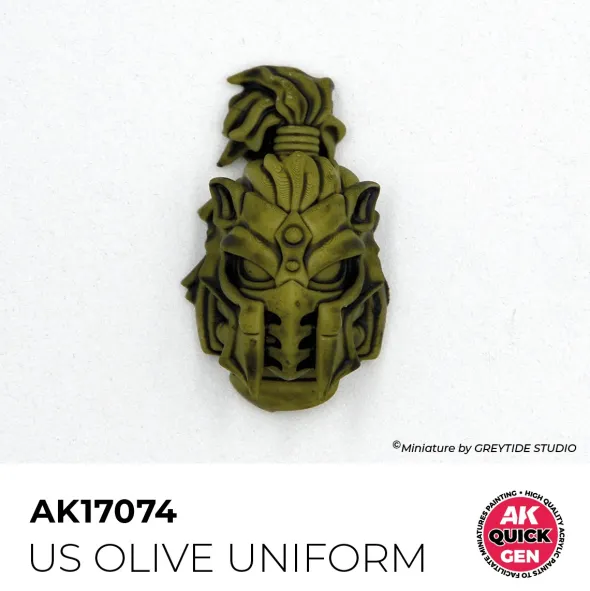 Quick Gen Color Ak Interactive - US Olive Uniforme