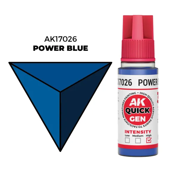 Quick Gen Color Ak Interactive - Power Blue