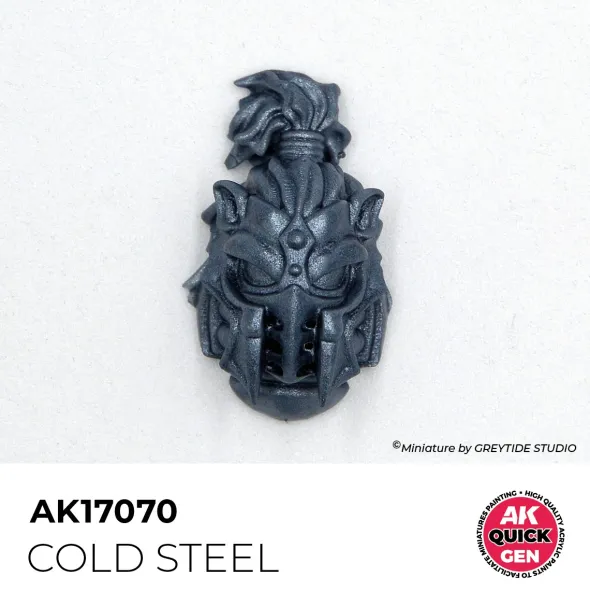 Quick Gen Color Ak Interactive - Cold Steel