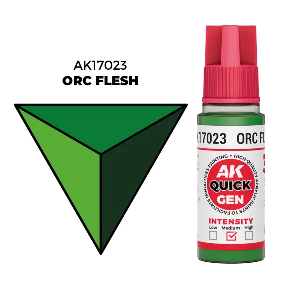 Quick Gen Color Ak Interactive - Orc Green