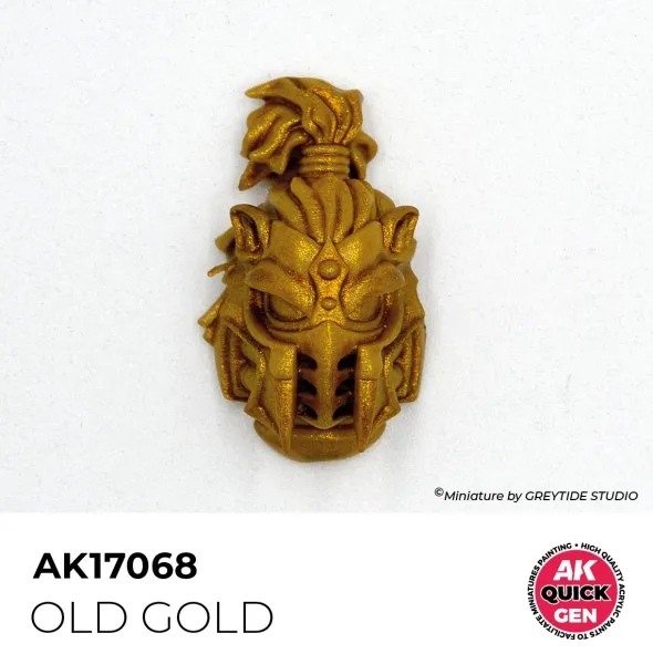 Quick Gen Color Ak Interactive - Old Gold