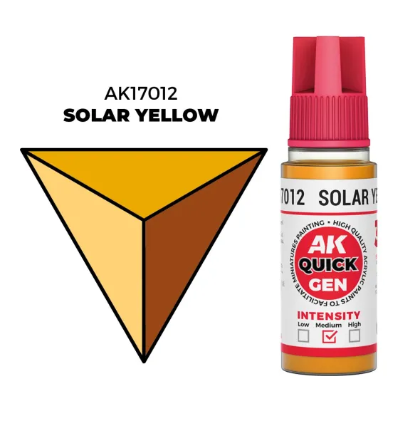 Quick Gen Color Ak Interactive - Solar Yellow