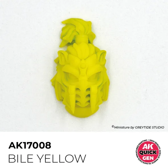 Quick Gen Color Ak Interactive - Bile Yellow