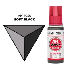 Quick Gen Color Ak Interactive - Soft Black
