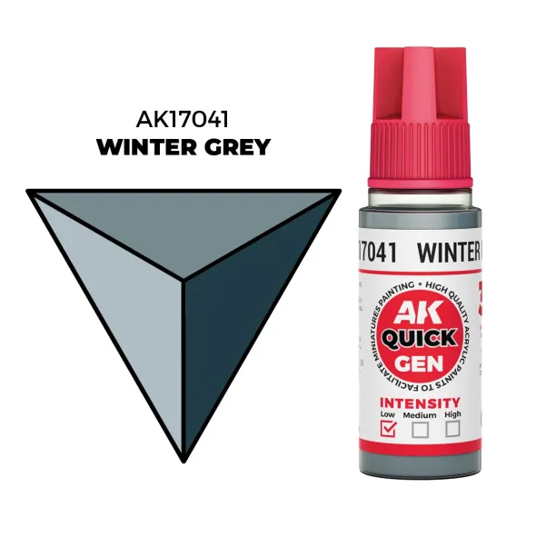 Quick Gen Color Ak Interactive - Winter Grey