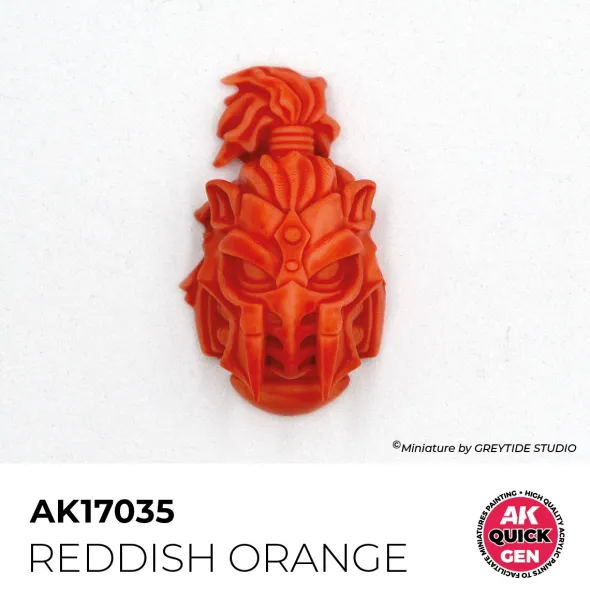 Quick Gen Color Ak Interactive - Reddish Orange