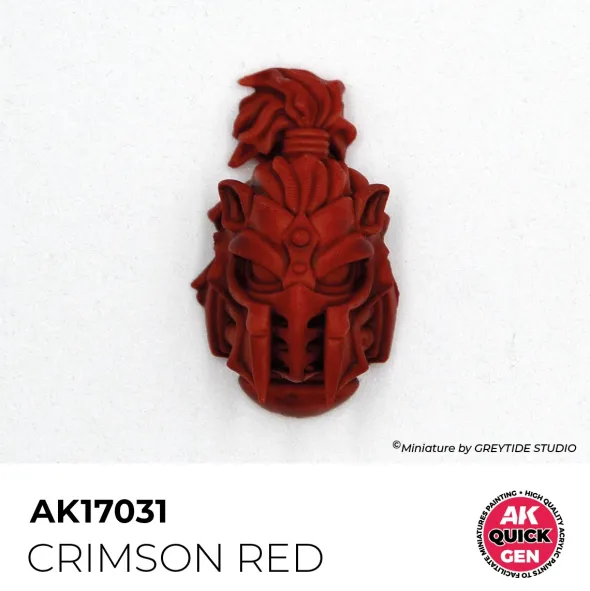 Quick Gen Color Ak Interactive - Crimson Red