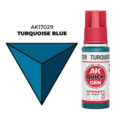 Quick Gen Color Ak Interactive - Turquoise Blue