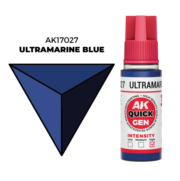 Quick Gen Color Ak Interactive - Ultramarine Blue