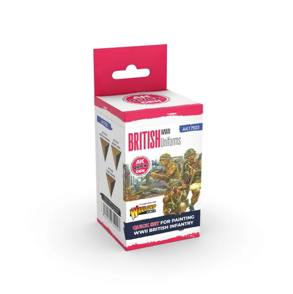 Quick Gen Set Ak Interactive - British WWII Uniforms