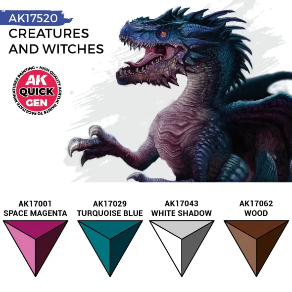 Quick Gen Set Ak Interactive - Creatures and Witches