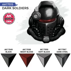 Quick Gen Set Ak Interactive - Dark Soldiers
