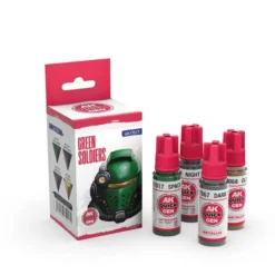 Quick Gen Set Ak Interactive - Green Soldiers
