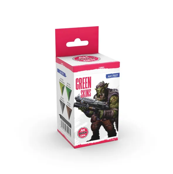 Quick Gen Set Ak Interactive - Green Skins