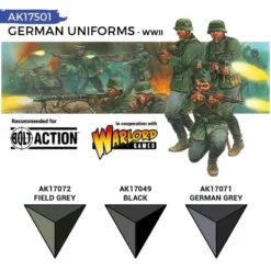 Quick Gen Set Ak Interactive - German WWII Uniforms